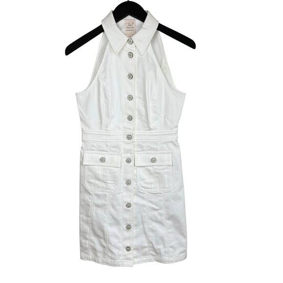 CINQ A SEPT Lillian Cotton-Blend Sleeveless Minidress - Picture 10 of 13